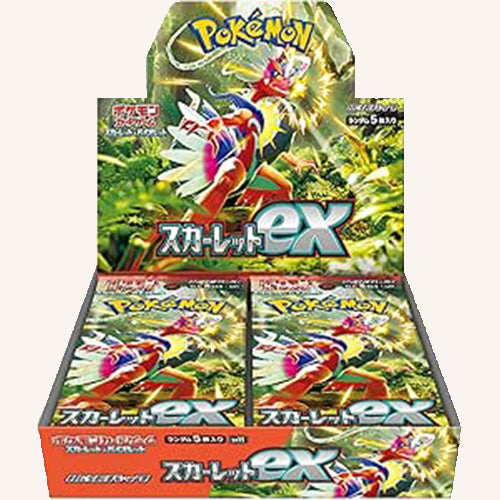 Pokémon Trading Card Game SV1S Scarlet & Violet Booster Box Scarlet ex Japanese Sealed