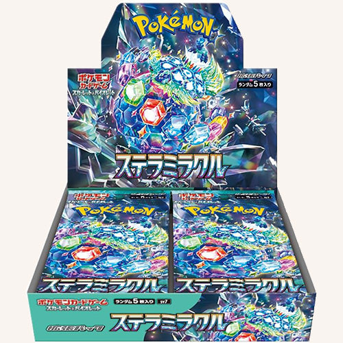 Pokémon Trading Card Game SV7 Scarlet & Violet Booster Box Stellar Miracle Japanese Sealed