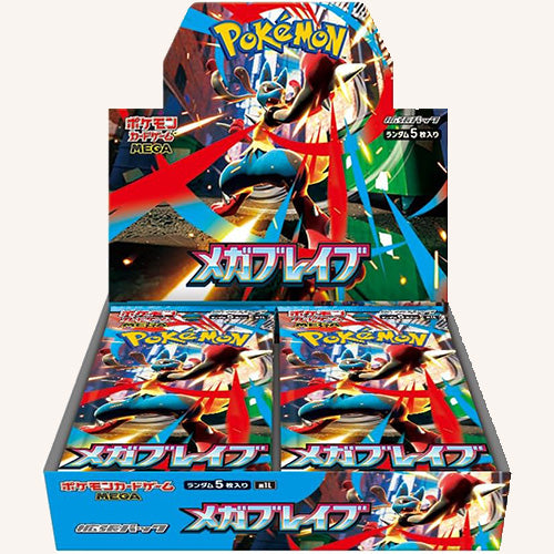 Pokémon Trading Card Game M1L Mega Brave Booster Box Japanese Sealed