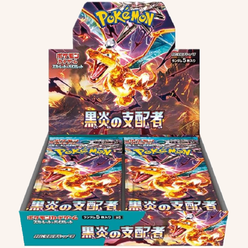 Pokémon Trading Card Game SV3 Scarlet & Violet Booster Box Ruler of the Black Flame Japanese Sealed