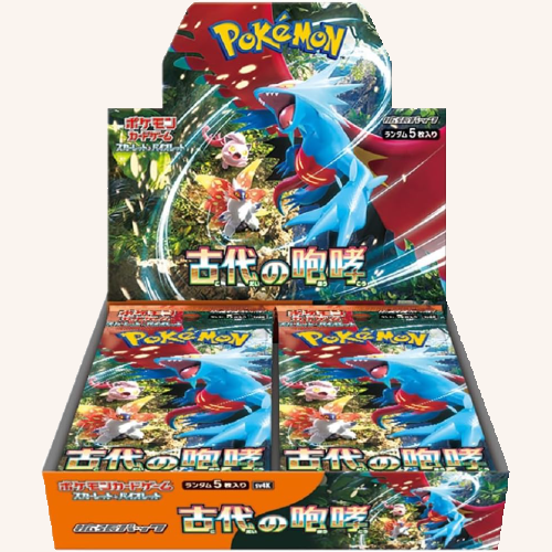 Pokémon Trading Card Game SV4K Scarlet & Violet Booster Box Ancient Roar Japanese Sealed