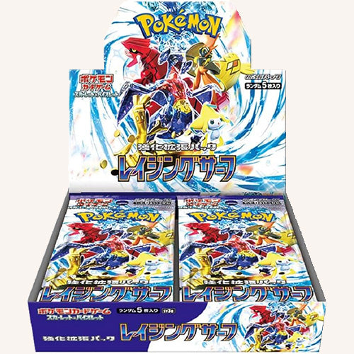 Pokémon Trading Card Game SV3A Scarlet & Violet Booster Box Raging Surf Japanese Sealed