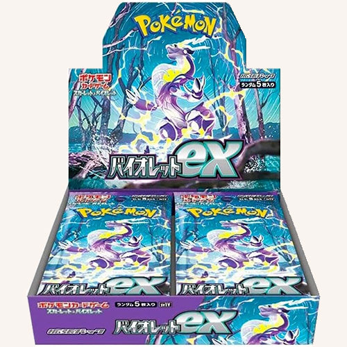 Pokémon Trading Card Game SV1V Scarlet & Violet Booster Box Violet ex Japanese Sealed